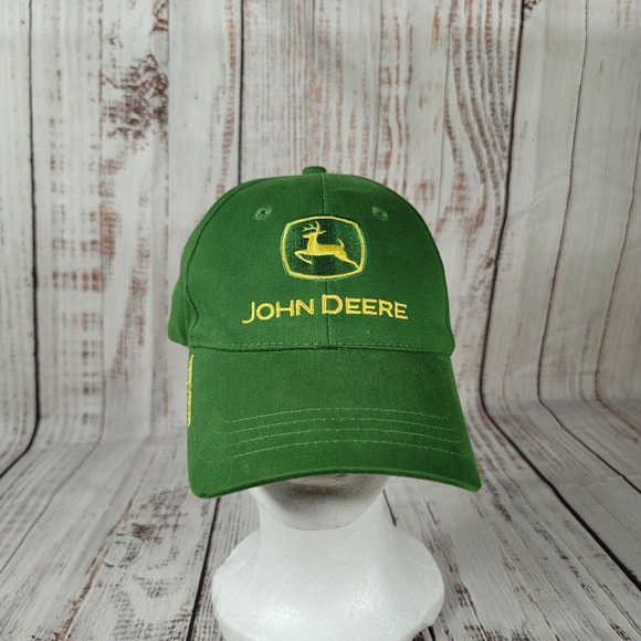 John Deere Owner's Edition Green Adjustable Adult Baseball Ball Cap Hat - Picture 1 of 10